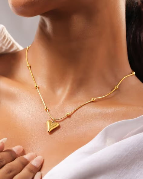 Gold-Plated Alloy Necklace