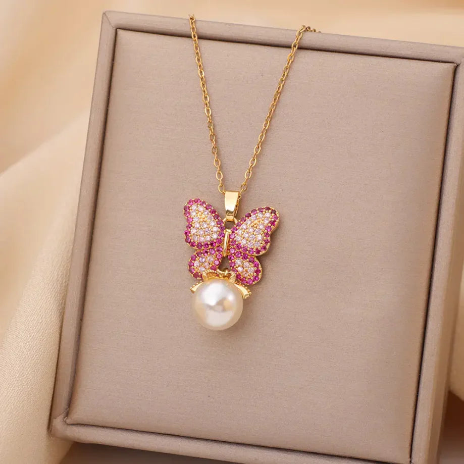 Enchanted Unique Butterfly Pendant