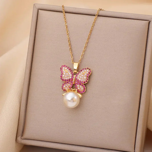 Enchanted Unique Butterfly Pendant