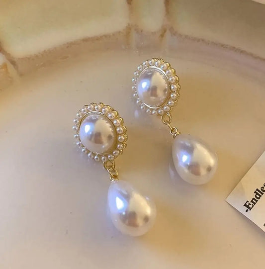 Floral Drop Earrings