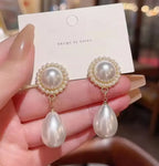 Floral Drop Earrings