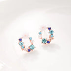 Diamond Shaped Studs Earrings